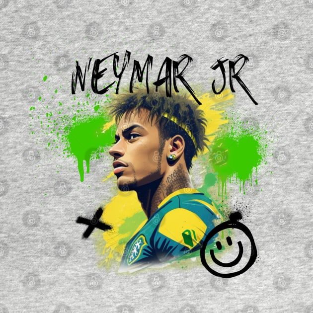 Neymar fan tee by pvinh23
